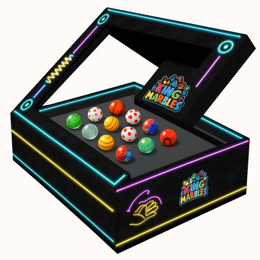 King Marbles Classic Display Box